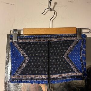 RARE:  LF Bandeau “House of three” bandeau, tube top/skirt